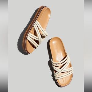 NWT - Women’s - size 8 - Charles Strappy slide sandal